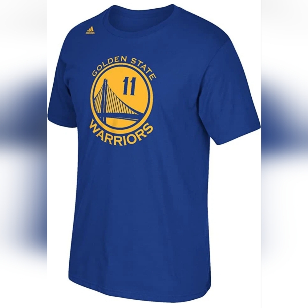 NBA Golden State Warriors Basketball Tee T-shirt #11 Klay Thompson - Large